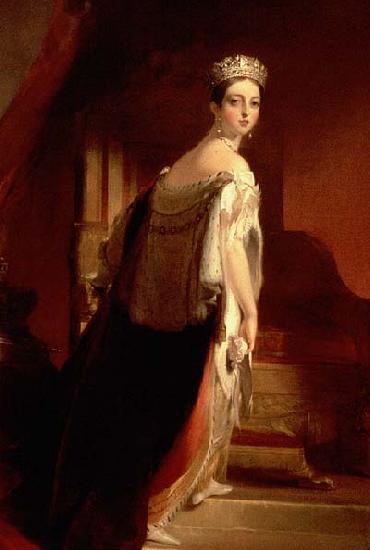 Thomas Sully Portrait of Queen Victoria oil painting image